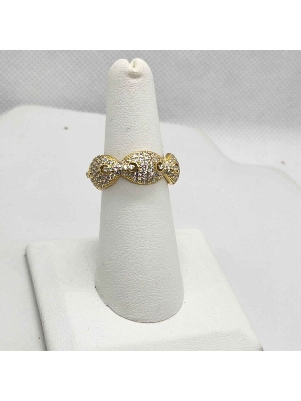 Brand New 925 Sterling Silver Luxury Gucci-Style Ring